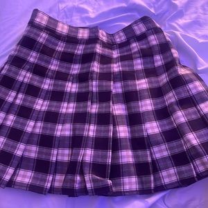 Plaid skirt